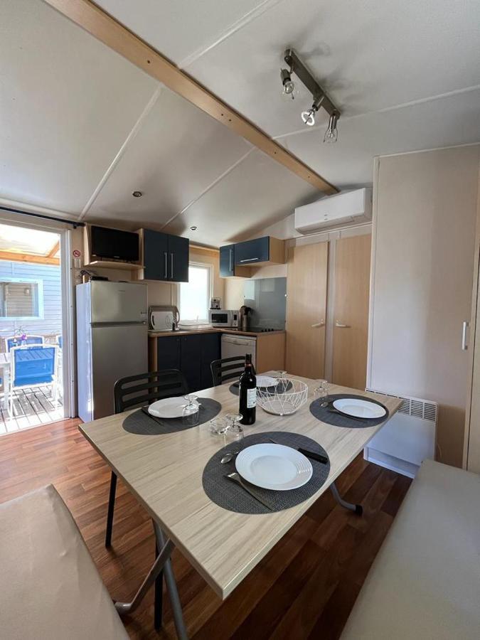 Mobil Home 8 Personnes Camping L'Elysee Vagues Oceanes Le Grau-du-Roi Extérieur photo